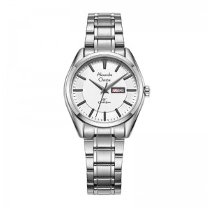 Alexandre Christie AC 8672 Silver White Lady LEBSSSL